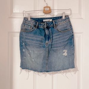 Melrose and market denim mini skirt(26)